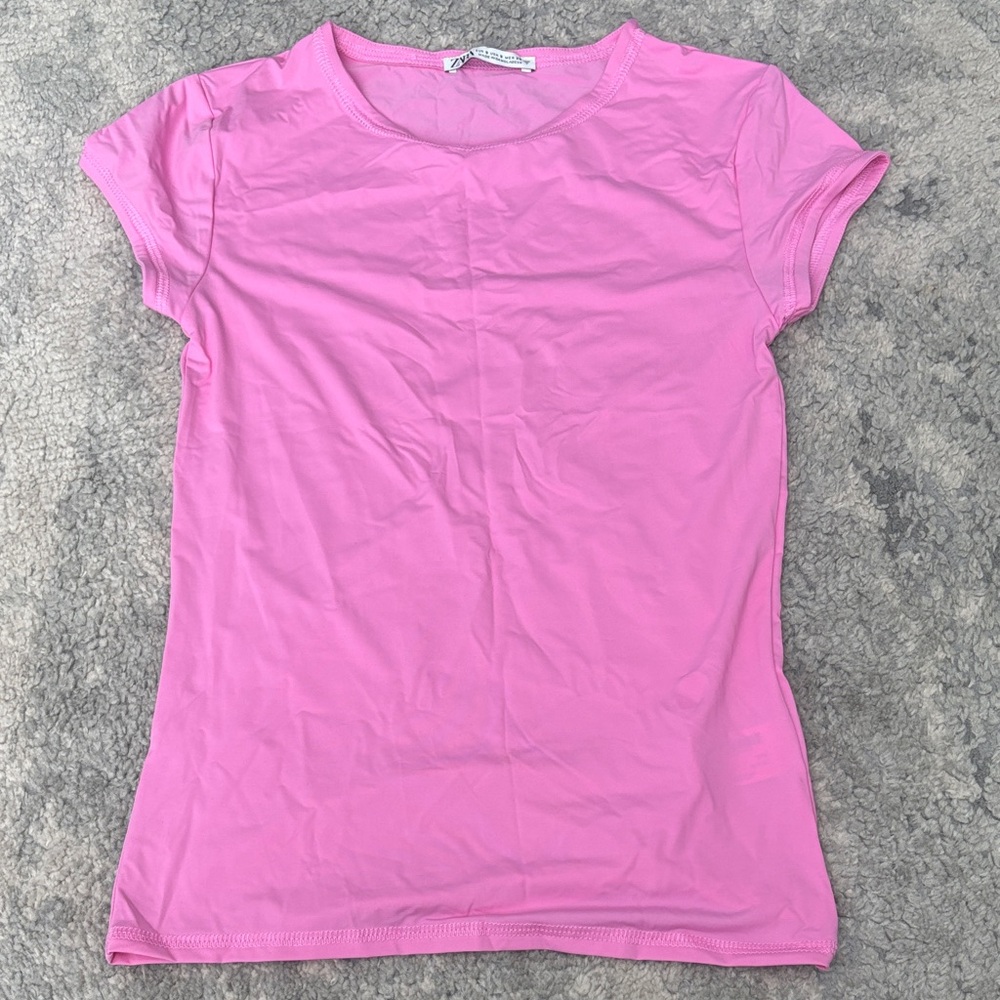 ZARA Pink Women's T-Shirt